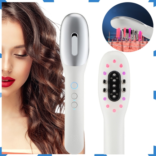 Hair Oil Applicator for Scalp,Wireless Electric Hair Brush with Removable Head Oil Dispenser,Portable Scalp Massager for Travel & Home Use