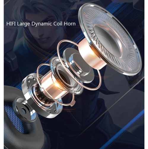 Wired headphones with soft earmuffs, gaming headset with noise cancelling microphone, LED light, stereo surround sound