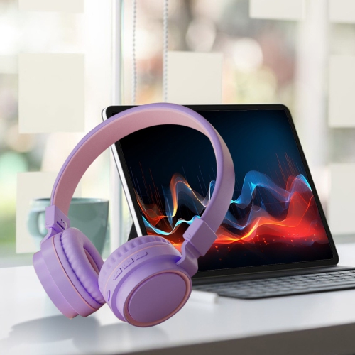 Violet HD headphones|Triple-band balanced adjustment|ENC call noise reduction|Foldable and portable|One-touch switching between multiple devices