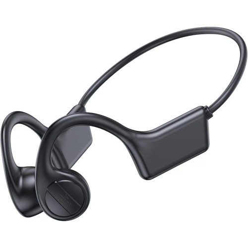 Écouteurs sans fil à conduction osseuse, écouteurs sport Bluetooth ouverts avec micro intégré, écouteurs résistants à la sueur pour l'entraînement,