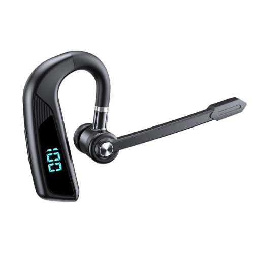 Bluetooth headset hands-free wireless headset business driving sports headset black
