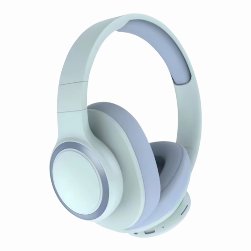GREEN SCENIC  [Lake Blue] Intelligent Noise-Cancelling Headphones | Adaptive Ambient Sound | Ipx5 Waterproof | Rotating Folding | Must-Have Artifact