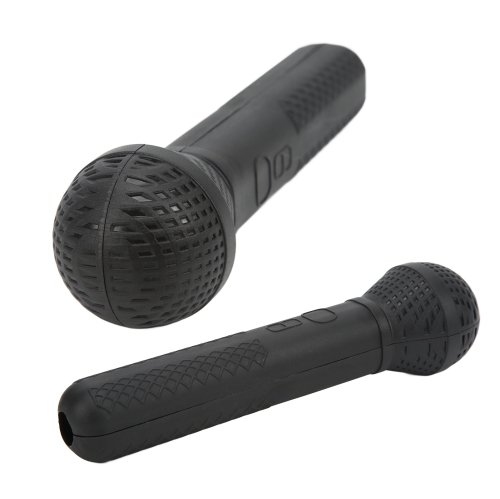 Simulation Prop Microphone Plastic Fake Microphone for Karaoke Fun Stage Birthday Party