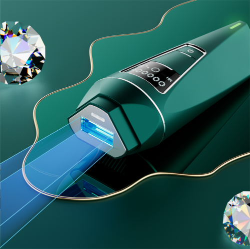 Sapphire pulse freezing point hair removal instrument photon rejuvenation whole body male and female private parts painless beauty shaver