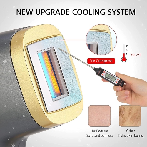 Laser Hair Removal Device Cold and painless technology, effective and long-lasting, can be used at home