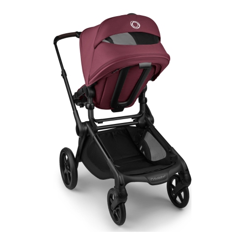 Poussette complète Kangaroo de Bugaboo - Cerisier foncé sur cadre noir