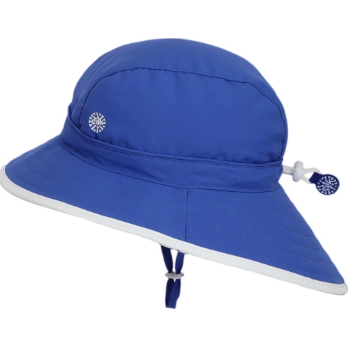 Calikids Quick Dry Beach Hat - Dazzling Blue (M, 12-18 Months)