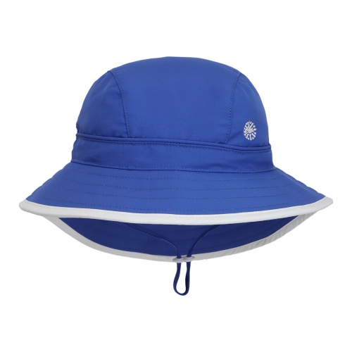 Calikids Quick Dry Beach Hat - Dazzling Blue (S, 6-12 Months)