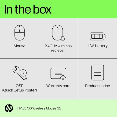 HP Z3700 G2 Wireless Mouse