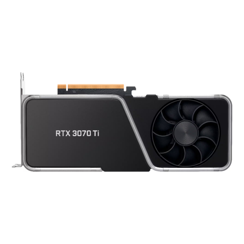 Image 1 of 1.. Refurbished NVIDIA Founders Edition GeForce RTX 3070 Ti 8 GB Video Card (Titanium and Black)