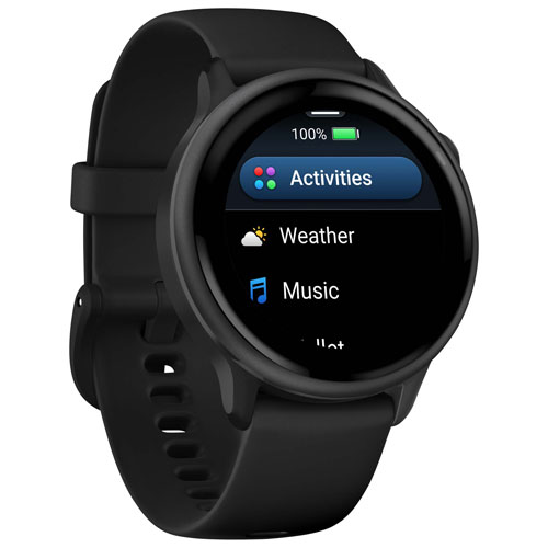 Garmin vivoactive 6 42mm Bluetooth Smartwatch - Black