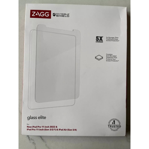 ZAGG ZGGE-iPad Pro 11" & iPad Air 11" Glass Elite CLEAR