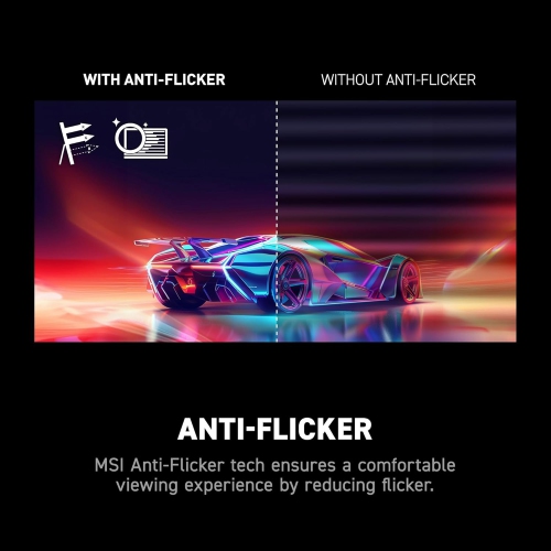 MSI 31.5" 3840 x 2160 Dual mode 160Hz UHD / 320Hz FHD 0.5ms (GTG) Curved Rapid VA HDMI™ 2.1 Gaming Monitor Tilt Height adjustable (MAG 321CUPDF)
