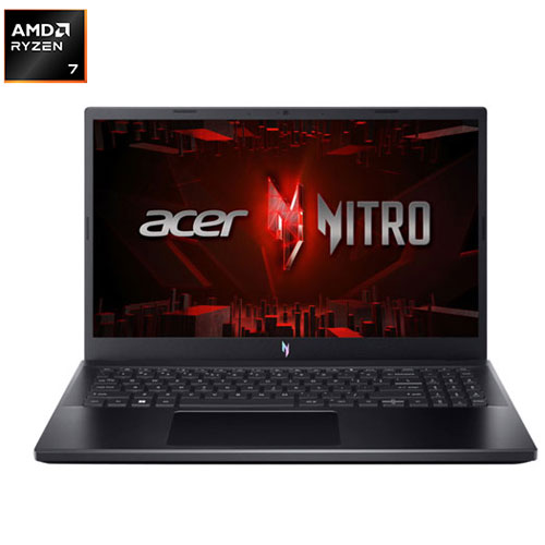 Portable de jeu de 15,6 po Nitro V d'Acer - Noir