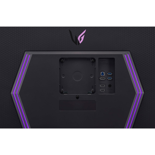 Refurbished - LG UltraGear 27" UHD 144Hz 1ms GTG IPS LCD G-Sync Gaming Monitor (27GR93U-B) - Black