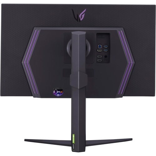 Refurbished - LG UltraGear 27" UHD 144Hz 1ms GTG IPS LCD G-Sync Gaming Monitor (27GR93U-B) - Black