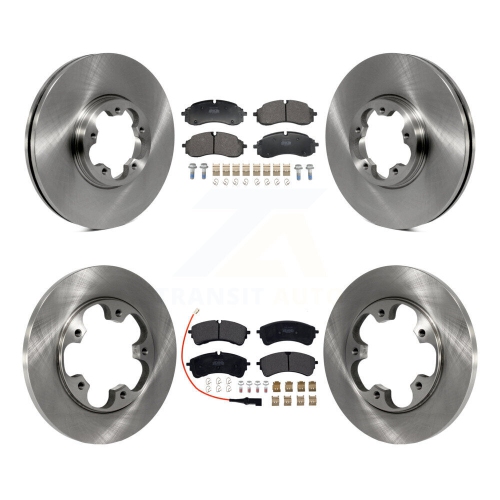 Ensemble de plaquettes semi-métalliques pour disque de frein arrière avant pour Ford Transit-250 Transit-350 Transit-150 K8F-104161