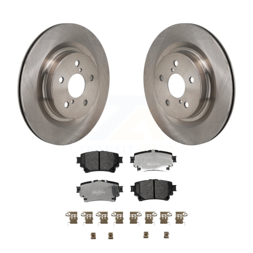 Ensemble disque de frein arrière et plaquettes semi-métalliques pour Toyota Sienna Lexus RAV4 Prime de Nde 350&nbsp;h bZ4X K8F-104317