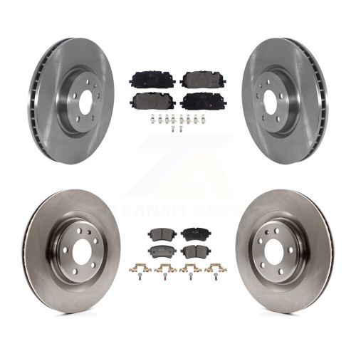 TRANSIT AUTO  Front Rear Disc Brake Rotors & Semi-Metallic Pad Kit for Audi S5 Sq5 Sportback Q5 Phev S4 K8F-104177