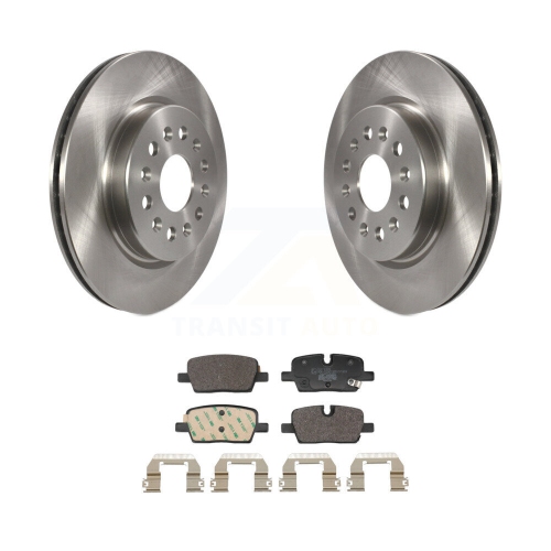 Ensemble de disques de frein arrière et de plaquettes en céramique pour Traverse Blazer Cadillac GMC Acadia XT5 K8T-104780 de Chevrolet