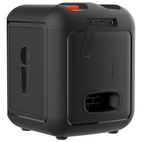 Open Box - Energizer BTS458 Portable Bluetooth Speaker with Wireless Mic - Black