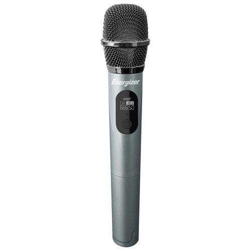 Energizer BTS566 Portable Bluetooth Speaker with Wireless Mic - Black by ENERGIZER - Refurbished condition - Image 3