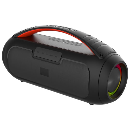 Open Box - Energizer BTS258 Portable All-Weather Wireless Rechargeable Speaker with Mic - Black