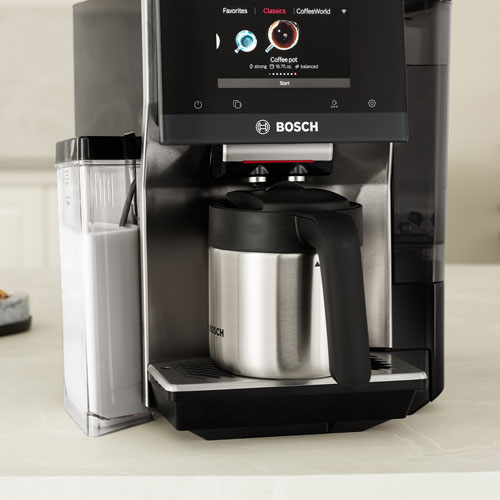 Bosch VeroCafe 800 Series Automatic Espresso Machine w/Integrated Milk System & Milk Container - Best Buy Exclusive