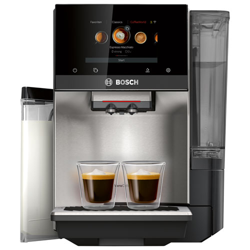 Bosch VeroCafe 800 Series Automatic Espresso Machine w/Integrated Milk System & Milk Container - Best Buy Exclusive