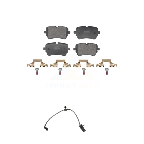 Rear Semi-Metallic Disc Brake Pads & Wear Sensor Kit For Audi Q7 Q8 SQ8 SQ7 A8 Quattro S8 KPW-101612