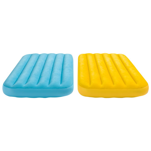 Intex Cozy Kids 7" Air Bed with Inflatable Pillow - Assorted Colours - 1 Pack