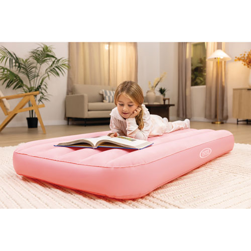 Intex Cozy Kids 7" Air Bed with Inflatable Pillow - Assorted Colours - 1 Pack