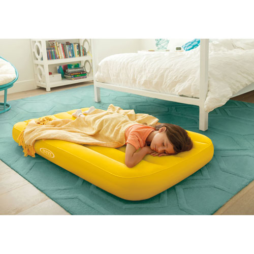 Intex Cozy Kids 7" Air Bed with Inflatable Pillow - Assorted Colours - 1 Pack