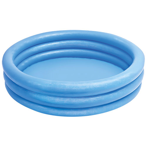 Intex Crystal Blue Inflatable Kiddie Pool - Blue