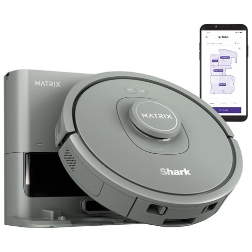 Refurbished Shark Matrix Self-Empty Robot Vacuum Grey RV2300SCA