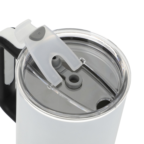 40 oz Stainless Steel Tumbler with Handle and Straw