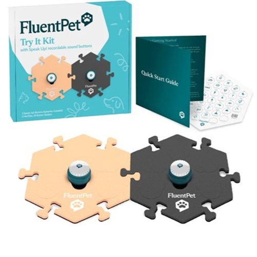 Image 1 of 6.. FluentPet Speak Up Try It Kit- Neutral Colors