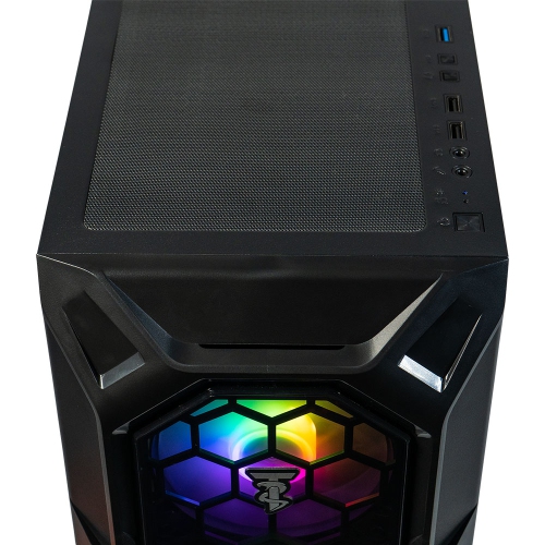 ViprTech Ghost 4.0 Liquid-Cooled PC - AMD Ryzen 7, RTX 5060 Ti 8GB, 16GB DDR4 3200, 1TB NVMe SSD, VR-Ready, Streaming, Win 11, Gaming Desktop