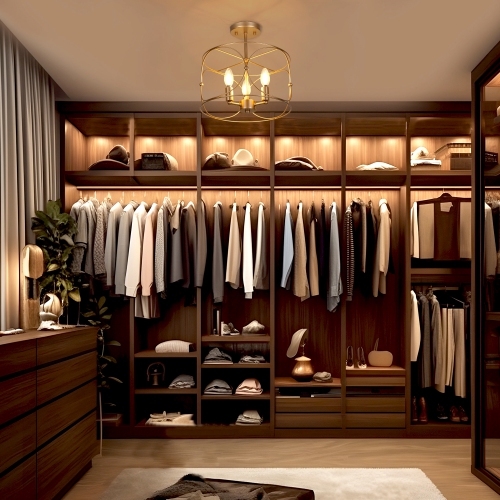 3-light gold drum semi-flush mount light