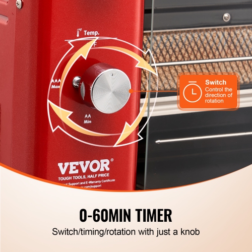 VEVOR 5 Shawarma Grill Machine, Strings of Barbecue Capacity, Chicken Shawarma Cooker Machine,Broiler Gyro Rotisserie Oven Doner Kebab Machine, for