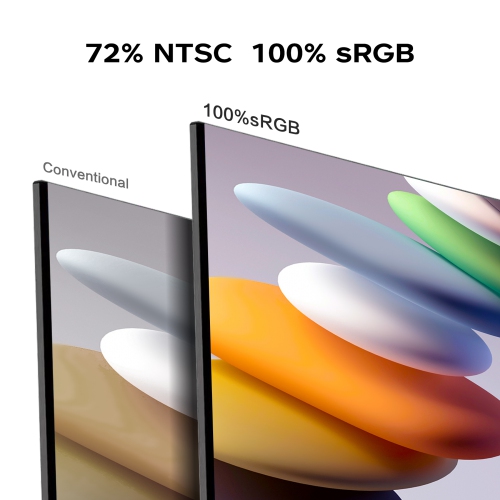 Viewedge 27" QHD 2K Monitor, 2560x1440 IPS, 75Hz Refresh, HDMI & DP, Eye Care Tech, Wall Mountable, Perfect for Productivity, Gaming & Comfort - Black