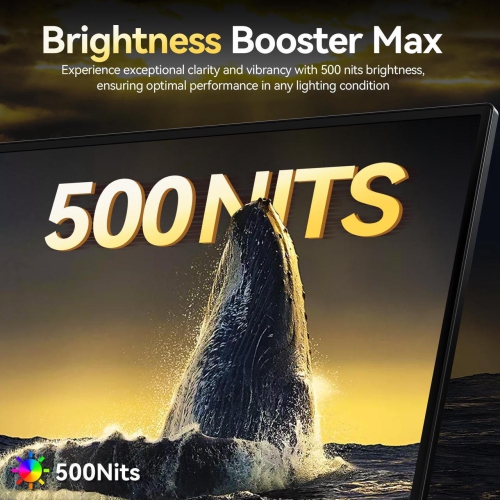 UPERFECT 16" OLED Portable Monitor, 3K 2880x1800, 120Hz, 0.1ms, 500 Nits, 100% DCI-P3, 100000:1 Contrast, Ultra-Slim for Gaming, Work, and Travel