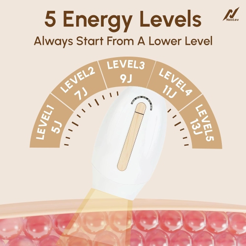 Laser Hair Removal Device Wood Grain Hair Removal Device Painless Home Portable Mini Photorejuvenation Hair Removal Device Dual Mode