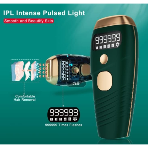 IPL photon professional freezing point hair removal device Same as beauty salon model Suitable for face/bikini line/limbs