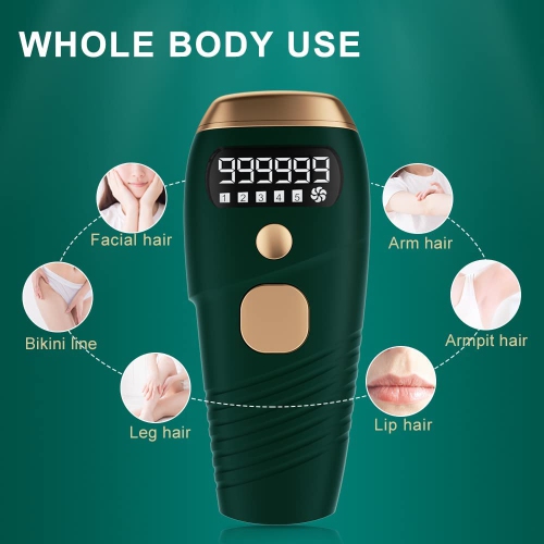 IPL photon professional freezing point hair removal device Same as beauty salon model Suitable for face/bikini line/limbs