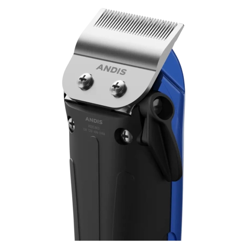 Andis Easy Clip Ultra Adjustable Blade 9-Piece Pet Clipper Grooming Kit - Blue #60325