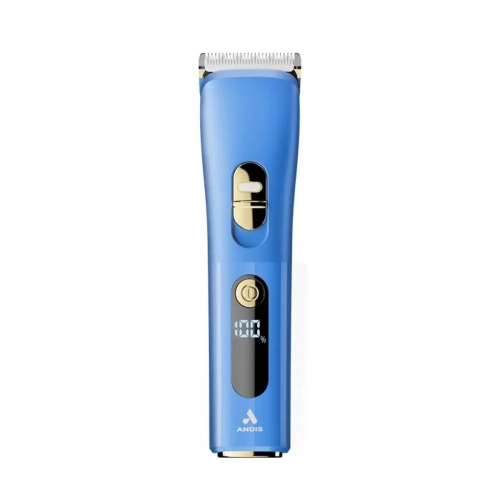 Andis enVISION 12-Piece Corded / Cordless Clipper Pet Grooming Kit - Blue #561134