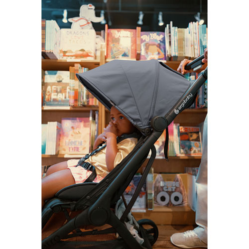 Poussette compacte Metro 3 d'Ergobaby - Gris graphite
