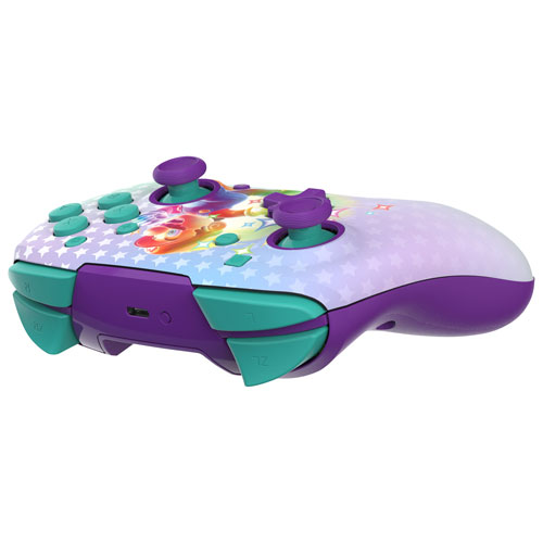 Manette de jeu sans fil phosphorescente Rematch de Turtle Beach pour Switch - Invincible Mario