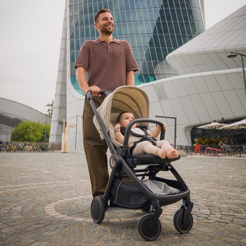 Siège en boucle City de Peg Perego – Métal